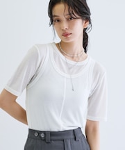 タンクセットテレコTシャツ