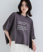 イレギュラーグラフィックTシャツ