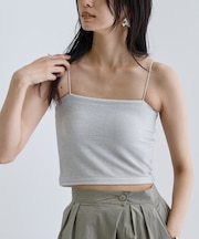 【一部店舗限定】カップ付きラメキャミソール