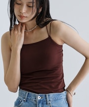 【一部店舗限定】カップ付きバッククロスキャミソール