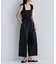 【一部店舗限定】ショルダーシャーリングサロペット