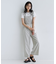 【一部店舗限定】ショルダーシャーリングサロペット