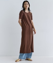【一部店舗限定】リブカットソーワンピース