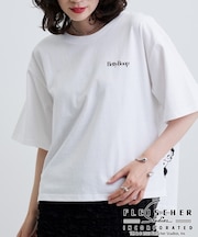 【Betty Boop(TM)】バックプリントワイドTシャツ