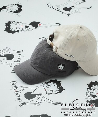 【Betty Boop(TM)】刺繍入りキャップ