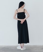 タイトフレアキャミドレス
