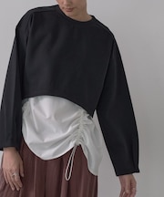 レイヤードダンボールスウェット