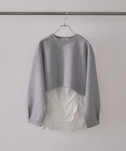 レイヤードダンボールスウェット