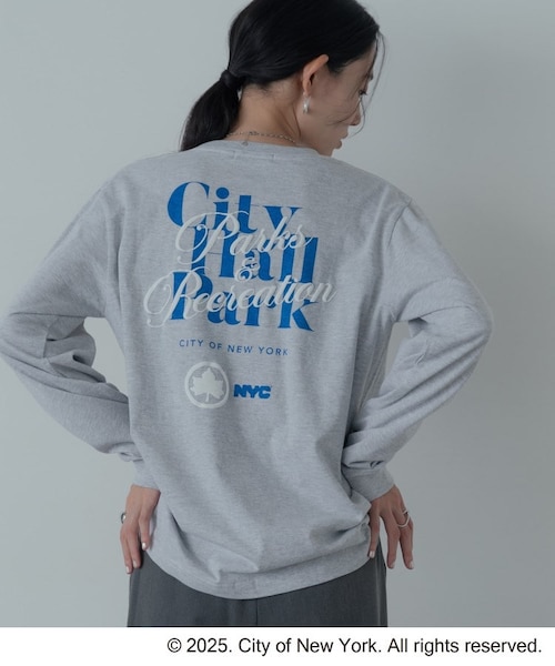 GOOD ROCK SPEED】NYC／Parks ＆ Recreation LS T－SHIRT