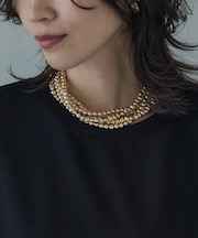 ボールチェーンチョーカーネックレス