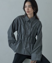 ブロードシャーリングシャツ