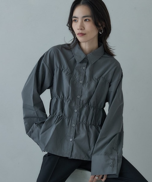 ブロードシャーリングシャツ