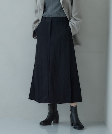 シャインツイルラップスカート