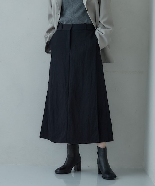 シャインツイルラップスカート