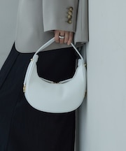 【MILLELA FIRENZE】ショルダームーンバッグ