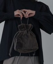 2Wayフェイクファーショルダーバッグ