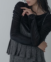 【一部店舗限定】シアーベロアシャーリングカットソー