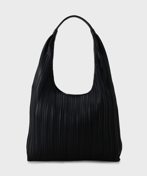 ワンハンドルプリーツバッグ