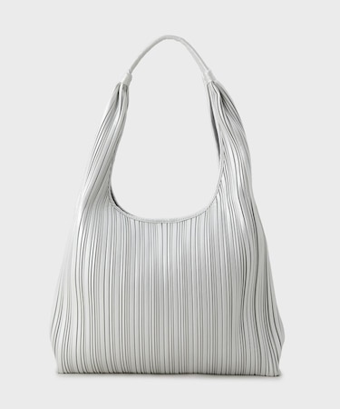 ワンハンドルプリーツバッグ