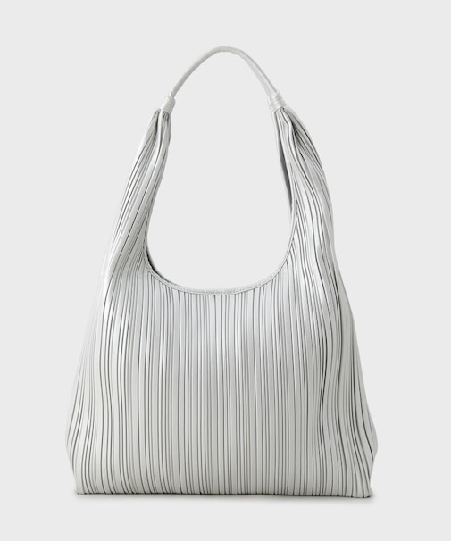 ワンハンドルプリーツバッグ