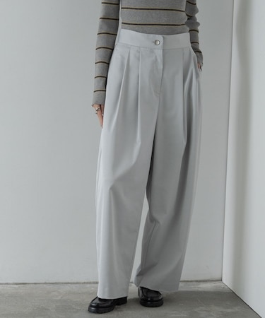 シャインテーパードサロペット