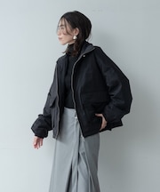 ビッグポケット中綿フォルムコート