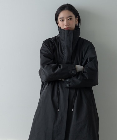 フィッシュテールキルトコート