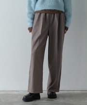 Comfy SET UP|イージーストレートスラックス【セットアップ対応/通勤/カセット服】