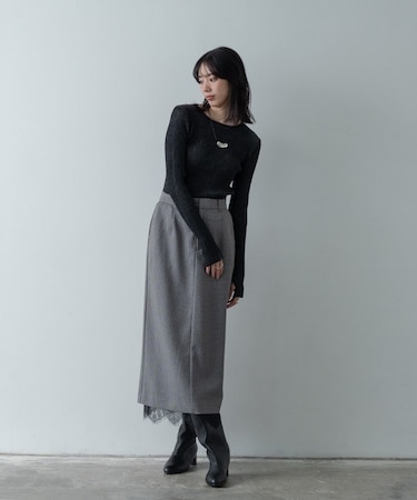 ガンクラブチェックタイトスカート