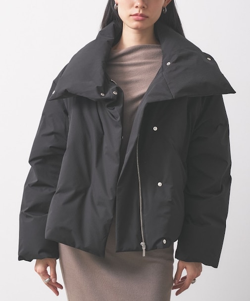 スタンドカラーショートダウン