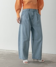 バレルデニムパンツ