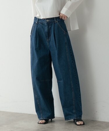 バレルデニムパンツ