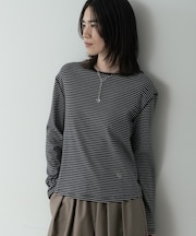 ボーダーカットソー