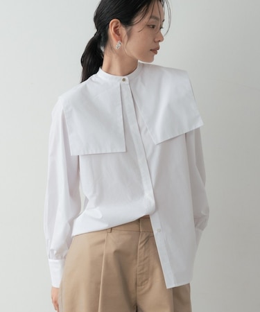 ビッグカラーシャツ