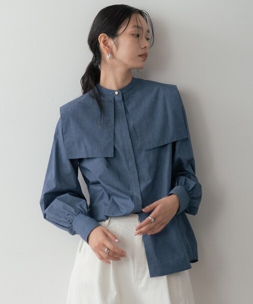 ビッグカラーシャツ