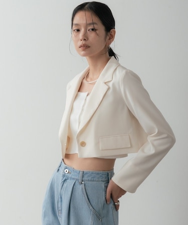 クロップドジャケット