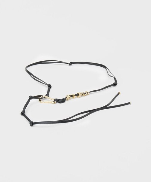 【LAPUIS】Coil Leather Belt