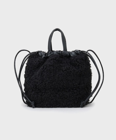 プードルフェイクファーポシェット