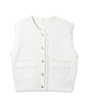 【オケージョン対応】ラメニットベスト