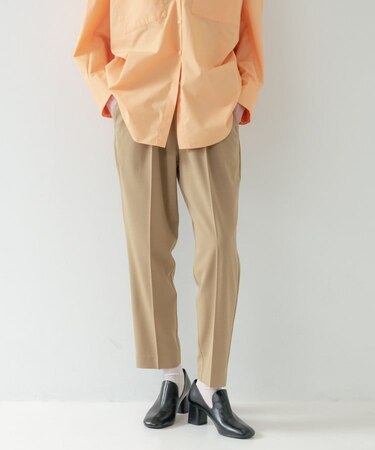 Comfy SET UP｜イージーテーパードパンツ【セットアップ対応／通勤／カセット服】