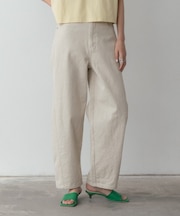 グレイニーコットンワイドパンツ