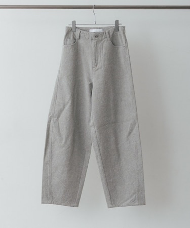 グレイニーコットンワイドパンツ