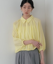 バルーンシアーブラウス