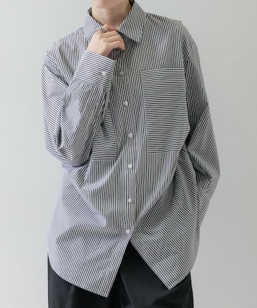 Timeless｜ビッグポケットフォルムシャツ