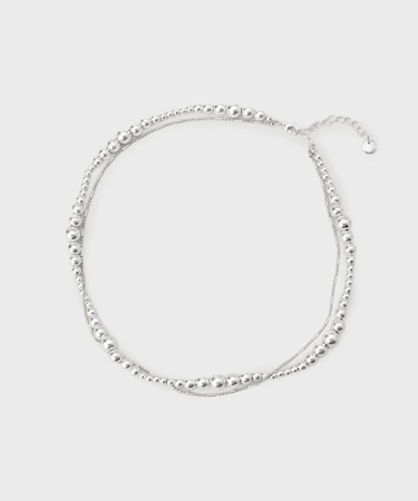 ダブルストランドネックレス