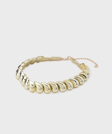 メタリックチョーカー