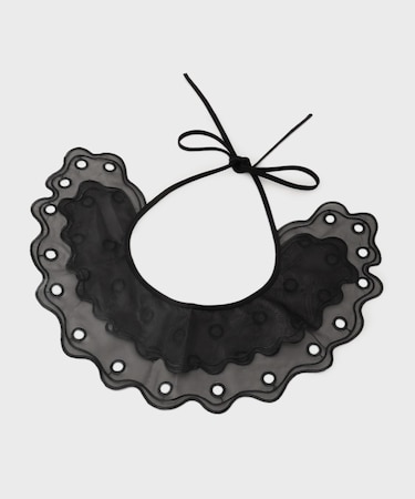 オーガンレース付け襟