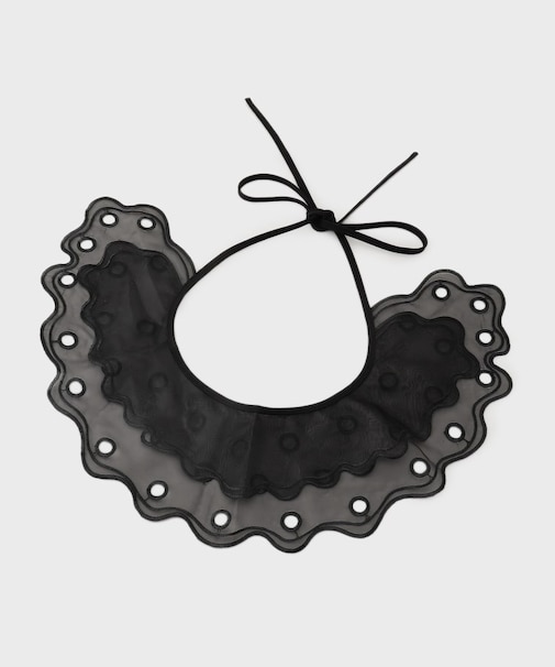 オーガンレース付け襟