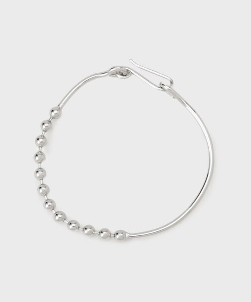 シンプルメタリックブレスレット