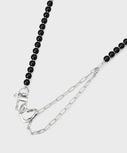 チェーン＆ビーズネックレス